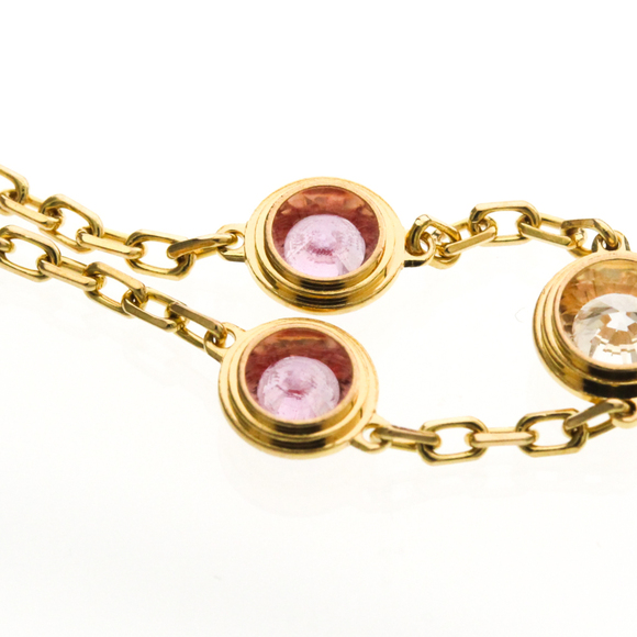 Cartier D'Amour Diamond And Pink Sapphire Bracelet Pink Gold (18K) Diamond,Sa... - Picture 7 of 12